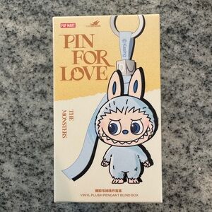 Labubu Pin for Love letter D